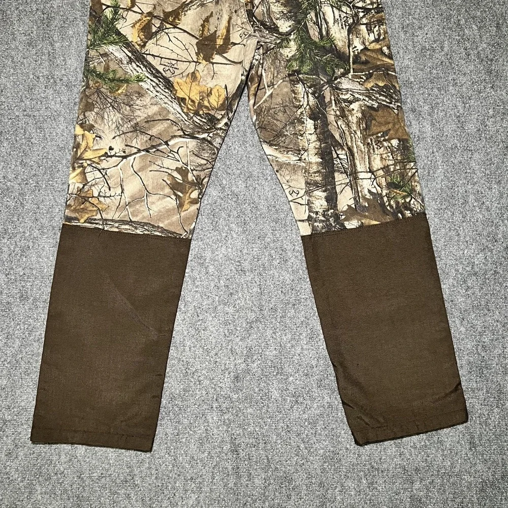 Wrangler Pro Grear‎ Brush Guard Realtree Canvas Camo Hunting Jeans Men 40x34